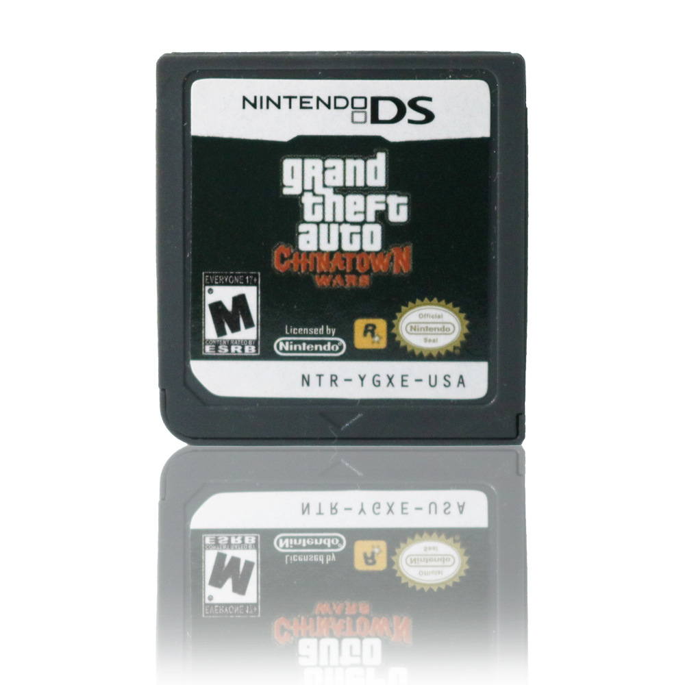 NDS (2DS / 3DS): Grand Theft Auto: Chinatown Wars Game Card USA for NDS NDSI 3DS